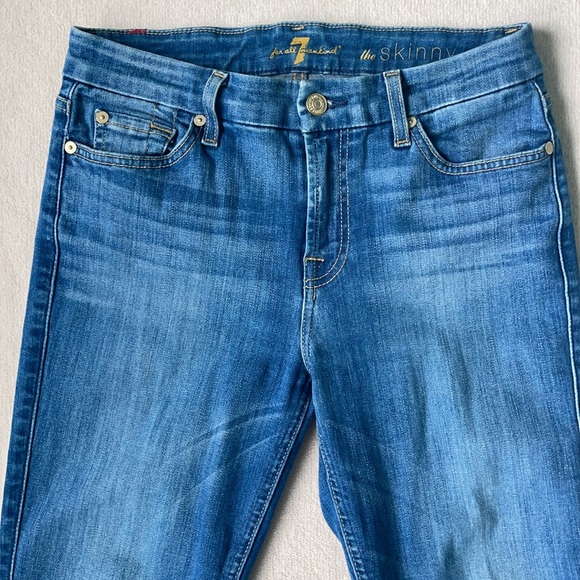 7 For All Mankind The Skinny Jeans - Picture 4 of 7
